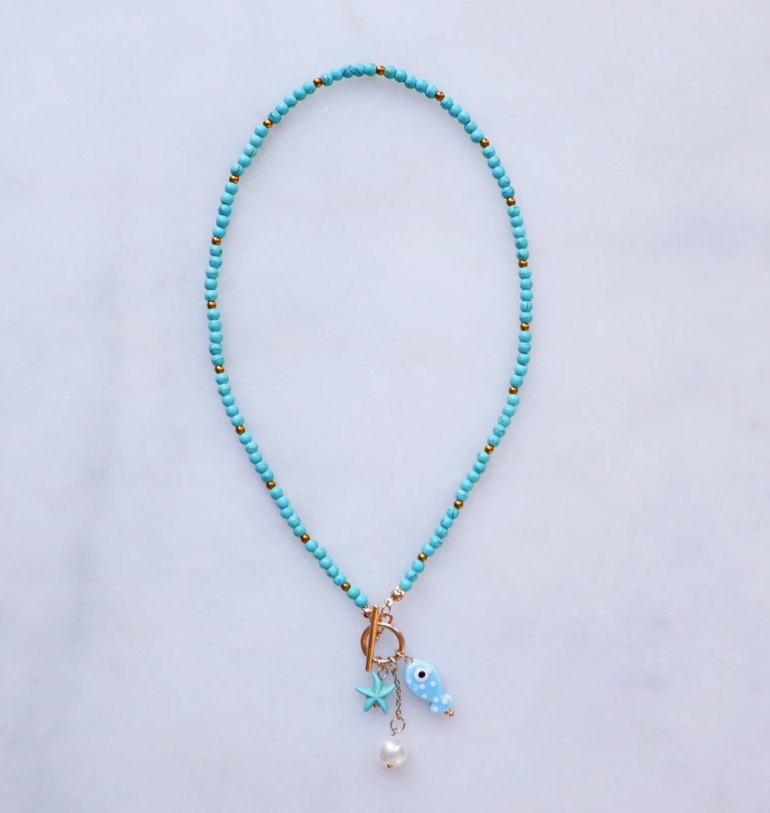The Amalfi Necklace - Turquoise