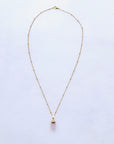 Rose Quartz Point Necklace