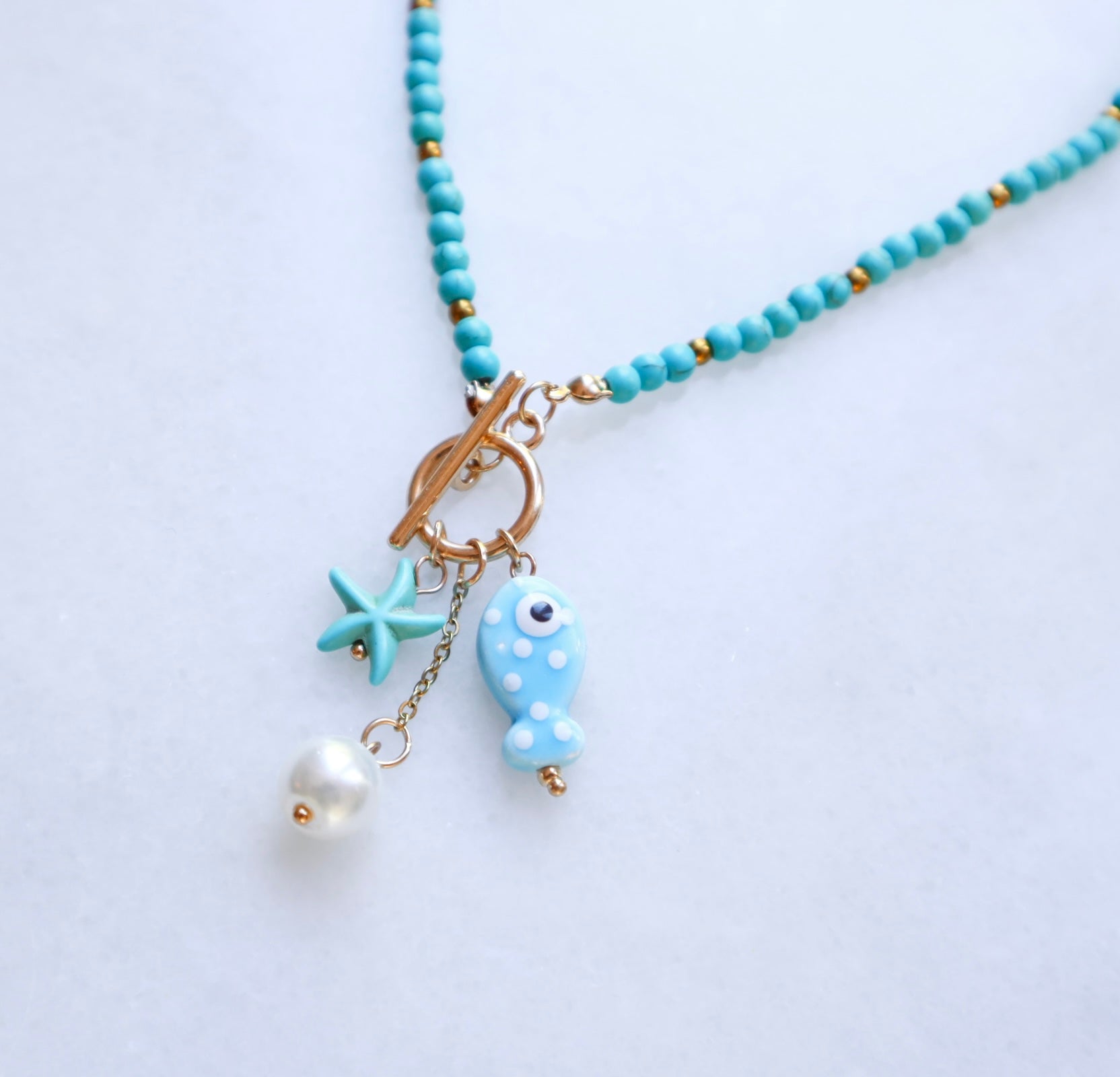 The Amalfi Necklace - Turquoise