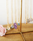 Citrine Necklace for Joy & Money