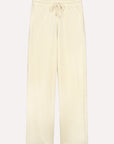 Unisex Meditation Terry Pants Creme