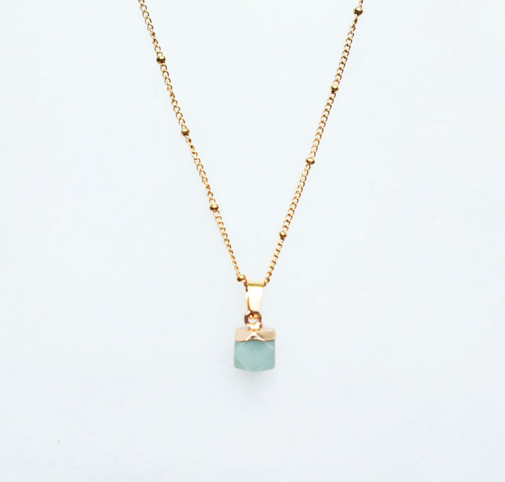 Green Aventurine Necklace - XS