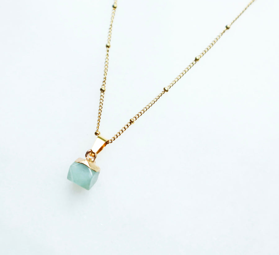 Green Aventurine Necklace - XS