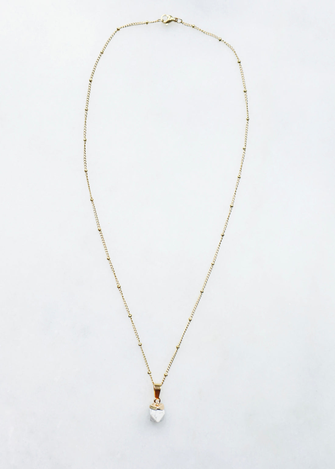 Howlite Necklace - XS