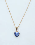 Lapis Lazuli Heart Necklace