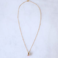 Rose Quartz Necklace - XS