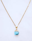 Blue Apatite Necklace