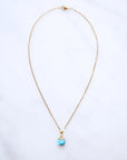 Blue Apatite Necklace