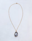 Limited Edition Smokey Druzy Sprinkle Necklace - Small