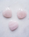 Rose Quartz Heart - M