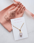 Rose Quartz Necklace - S